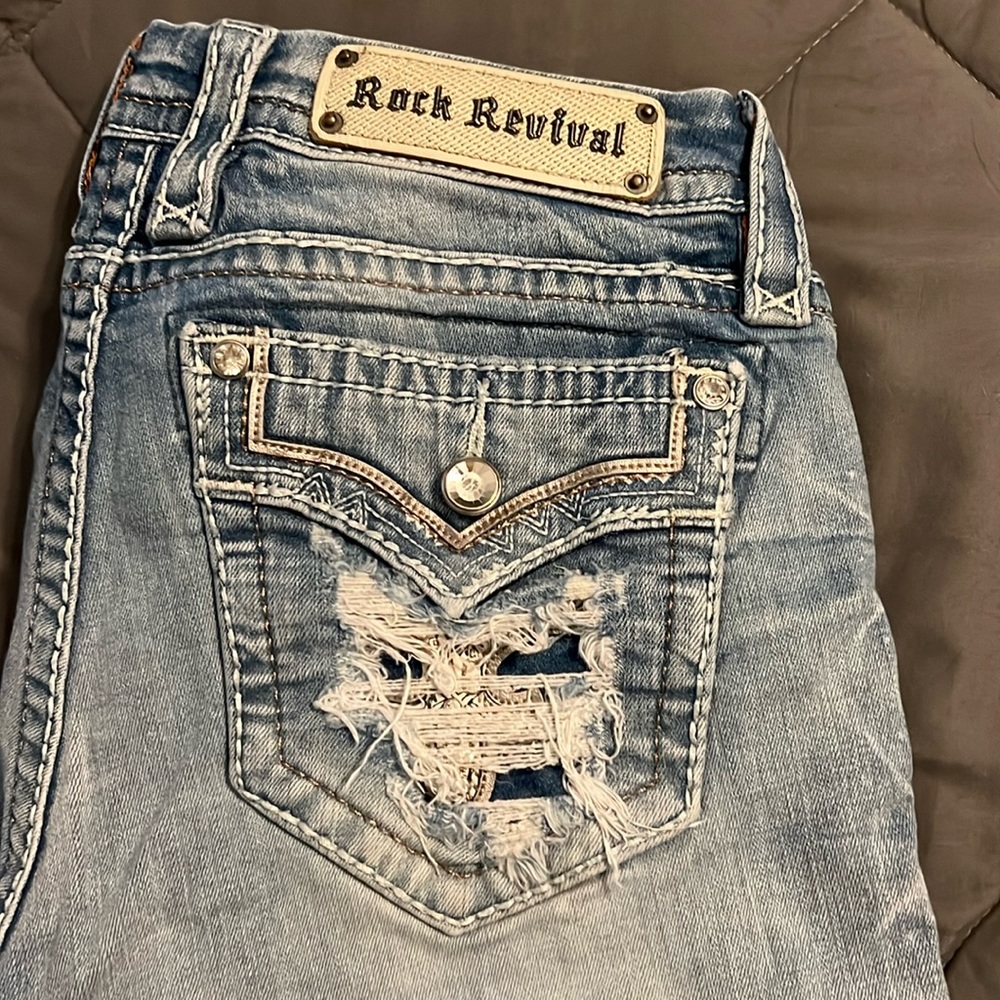 Rock revival jeans.